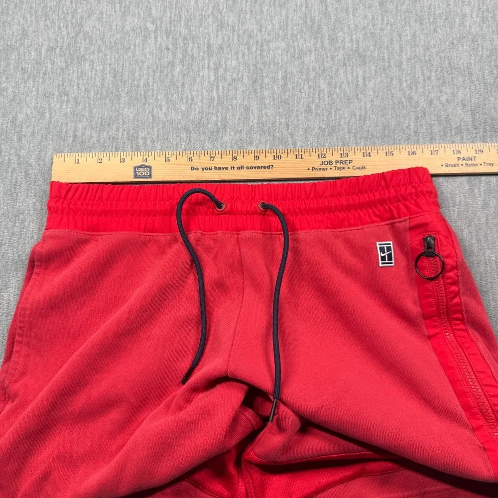 Nike Shorts Mens L Red Court UNLV Rebels Mesh Pocket Zip Basketball 894864-653